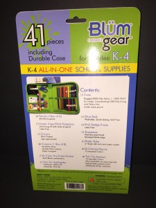 Blum School Gear Supplies 41 pieces This is the GIVEAWAY you don't want to miss out on. 