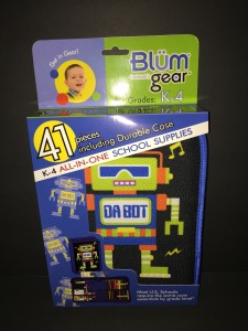 Blum School Gear Supplies 41 pieces this one my Grandson was excited to have. 