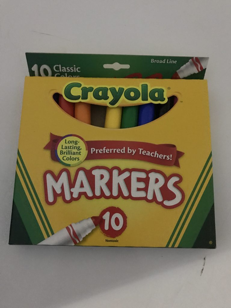 Broad Line Markers, Classic Colors 10 ct.