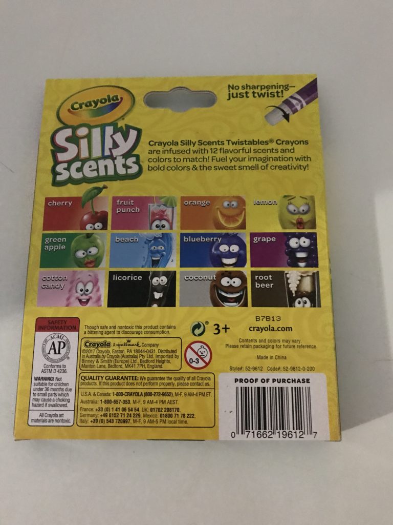 Silly Scents Mini Twistables Scented Crayons 12 ct2