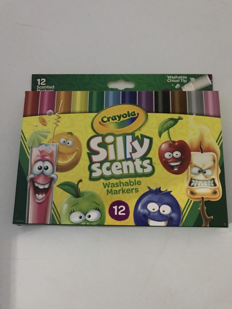 Silly Scents Wedge Tip Scented Washable Markers 12 ct.