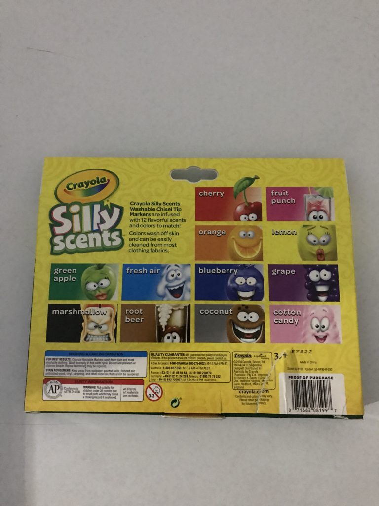 Silly Scents Wedge Tip Scented Washable Markers 12 ct.2
