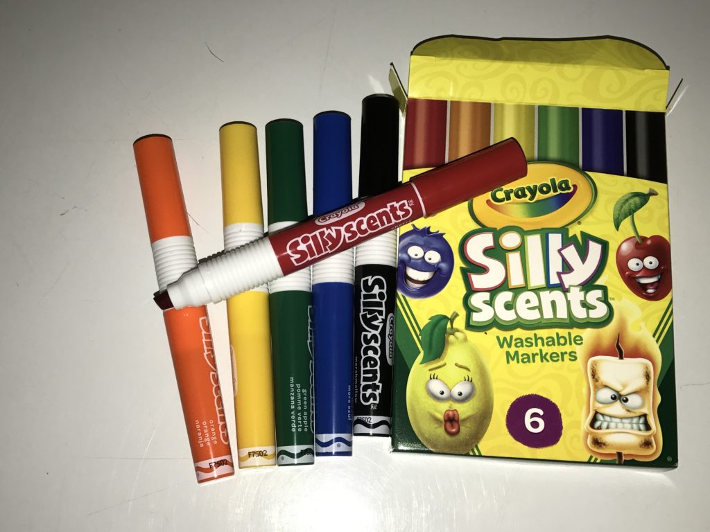 Silly Scents Wedge Tip Scented Washable Markers-6 ct.
