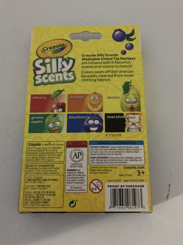 Silly Scents Wedge Tip Scented Washable Markers-6 ct.2