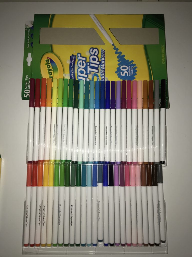 Washable Super Tips Markers, 50 Count3