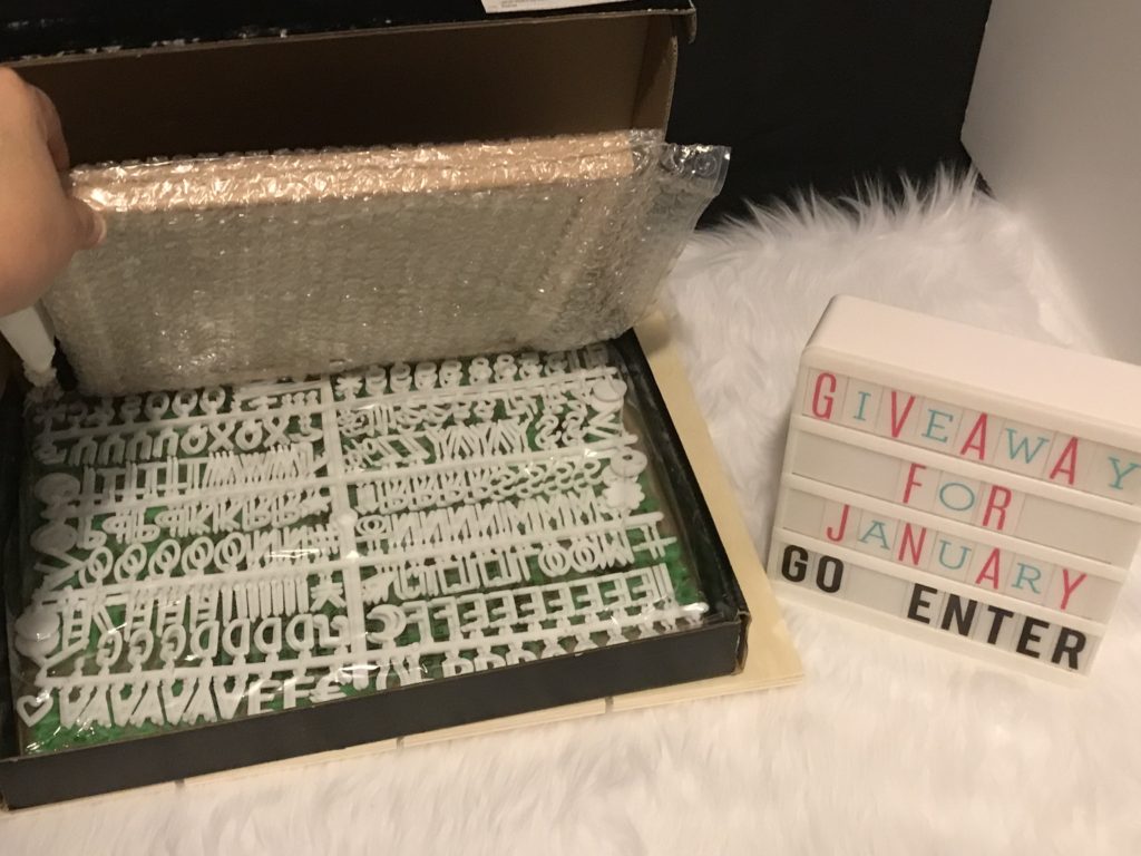 Letter Board A 10”x10” Changeable Letter Board with 712 White & Green Plastic Letters & Symbols3