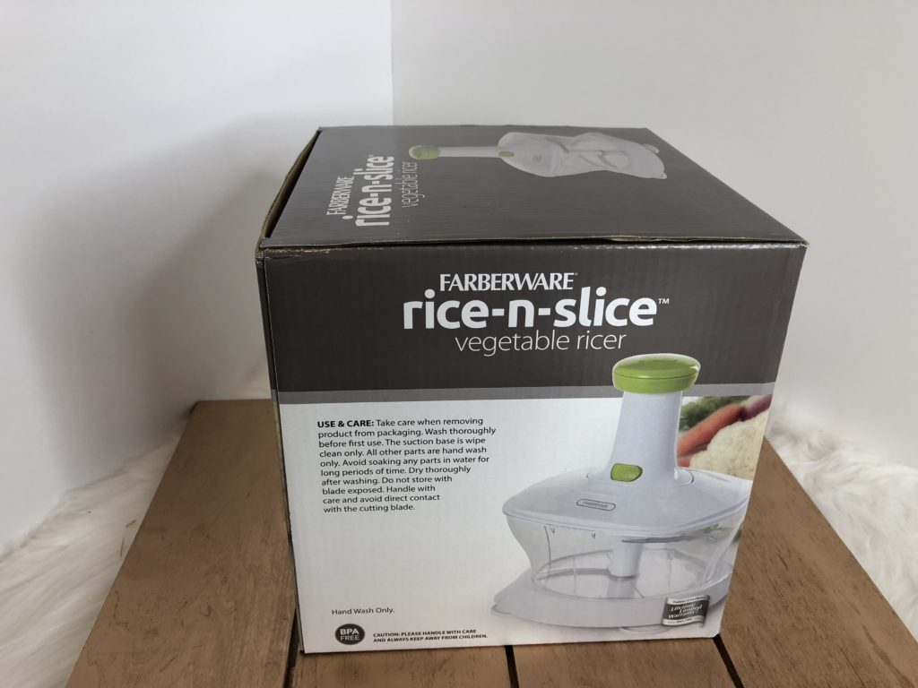 FАRBЕRWАRЕ 5225958 RIСЕ-N-SLIСЕ MАNUАL VЕGЕTАBLЕ RIСЕR4