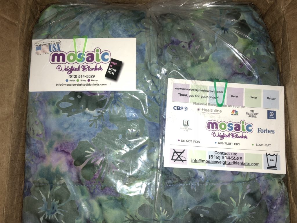 Mosaic Weighted Blanket