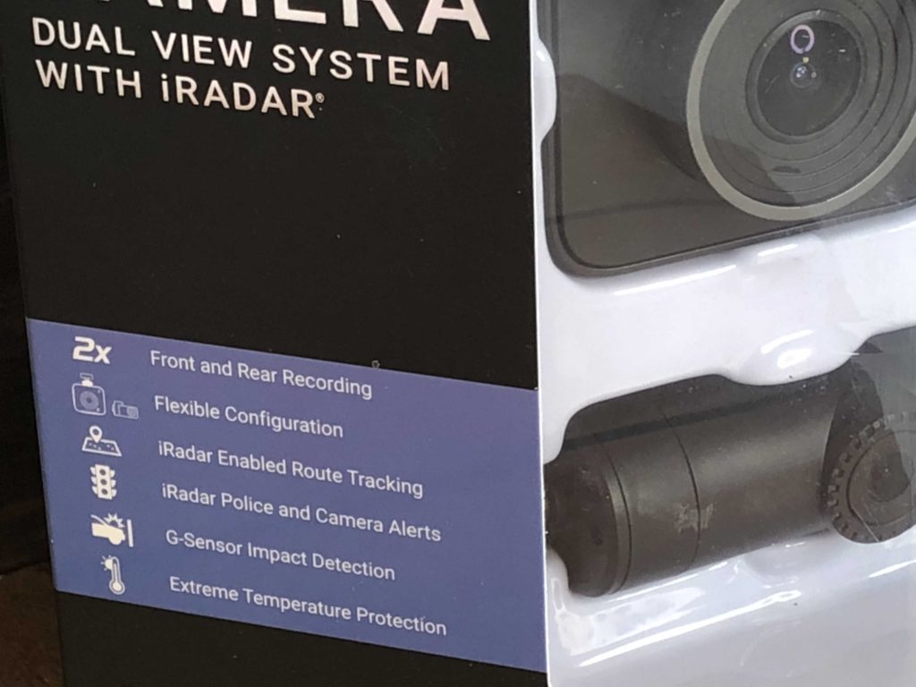 Cobra Dual View Dash Cam System - Dash 2216D2