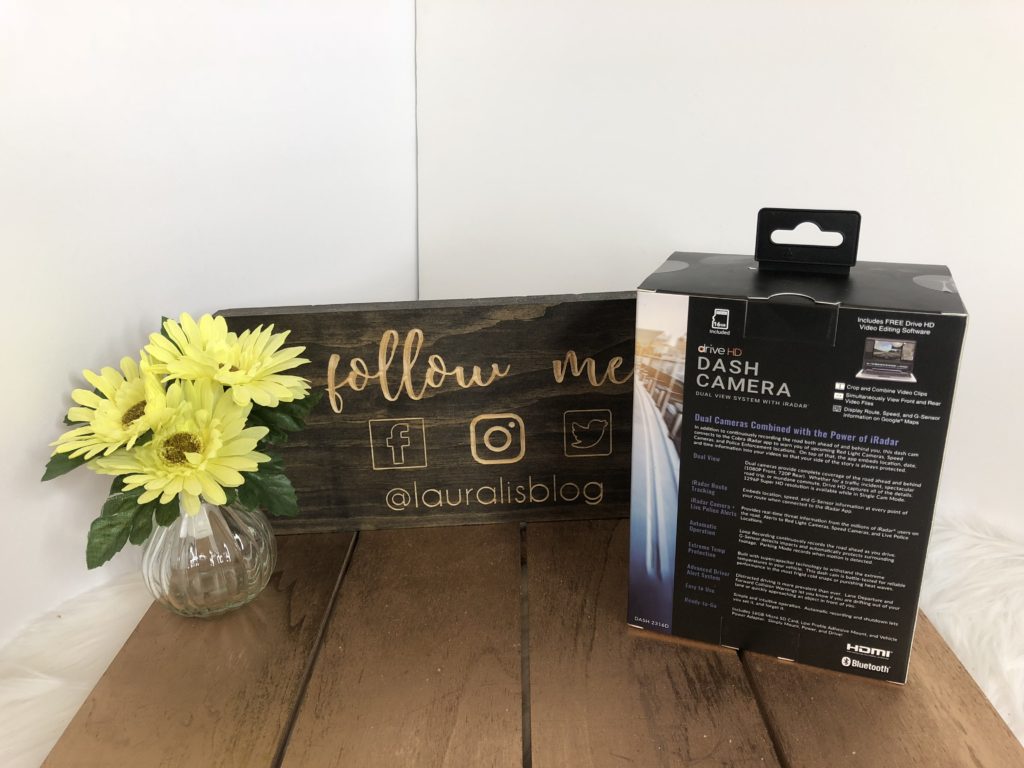 Cobra Dual View Dash Cam System - Dash 2216D4