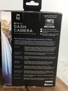 Cobra Dual View Dash Cam System - Dash 2216D5