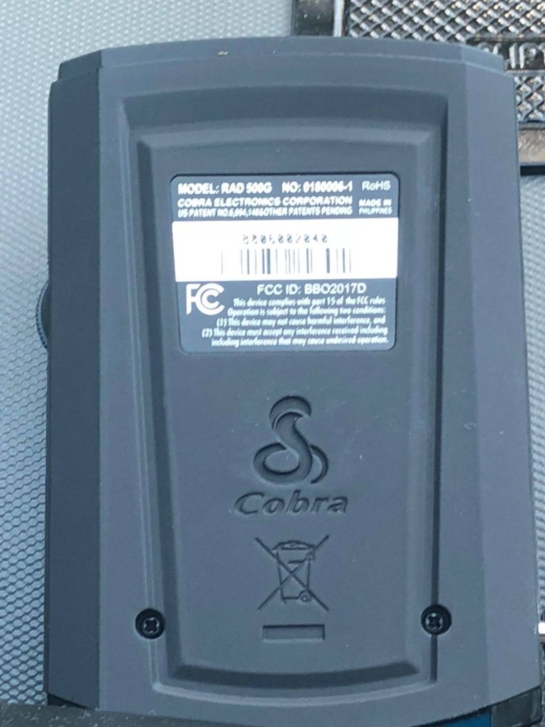Cobra RAD 500G RadarLaser Detector7