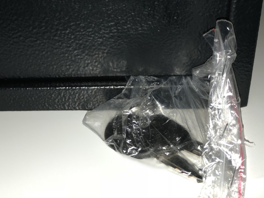 Master Lock Bluetooth Indoor Padlock Model No. 4400D and Sentry Safe Digital Safe10