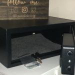 Master Lock Bluetooth Indoor Padlock Model No. 4400D and Sentry Safe Digital Safe11