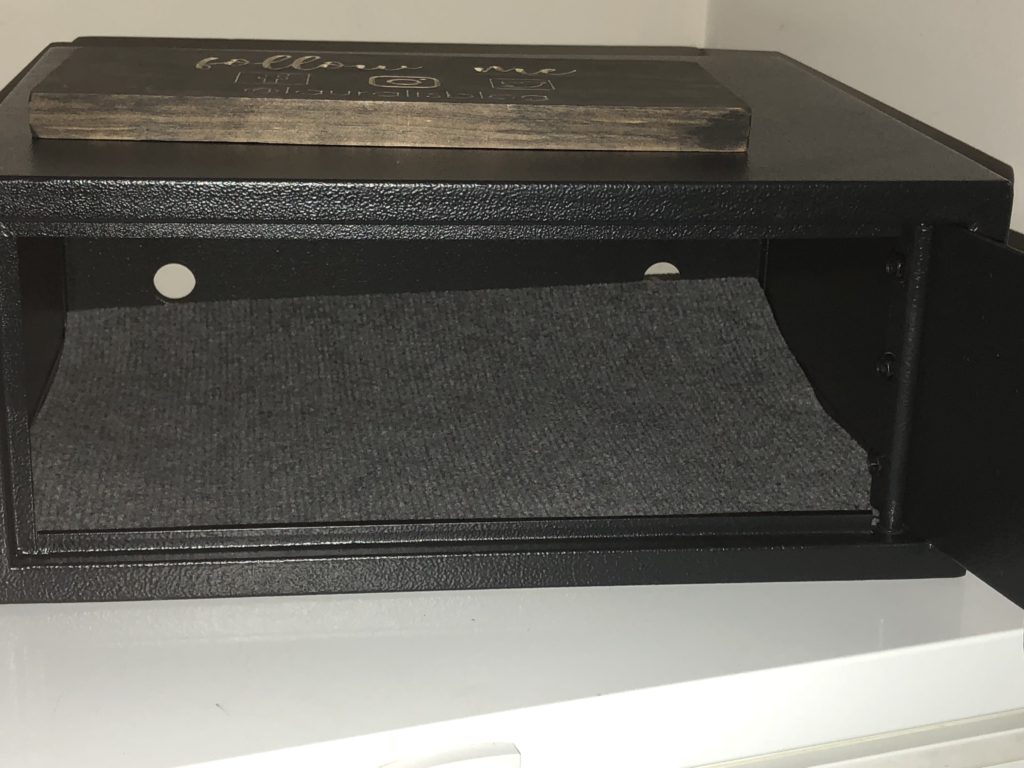 Master Lock Bluetooth Indoor Padlock Model No. 4400D and Sentry Safe Digital Safe15