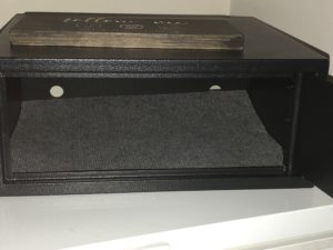 Master Lock Bluetooth Indoor Padlock Model No. 4400D and Sentry Safe Digital Safe15