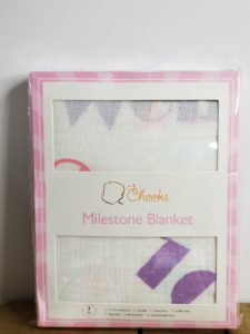 Giveaway! Unicorn Baby Month Blanket For Girls Bonus 26 Pc Photography Set Month To Month Baby Blanket  &  Baby Wings Pacifier Clips3