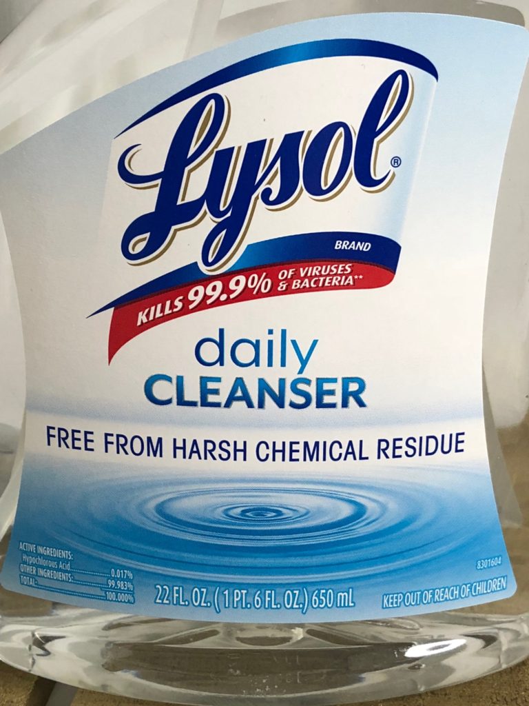 Back to School with Lysol Daily Cleanser2