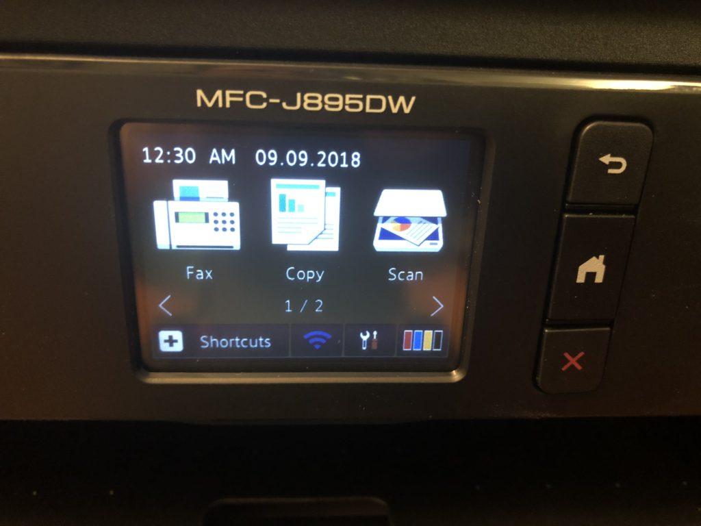 Brother All-in-One MFC-J895DW Color Inkjet Multi-Function Center9