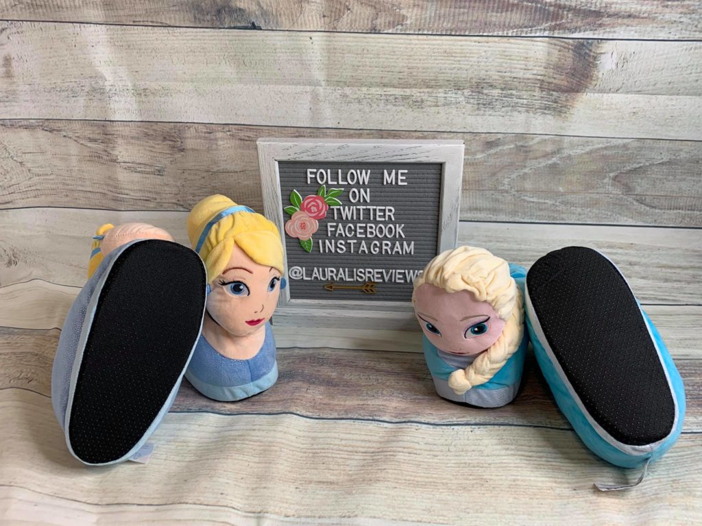 Happy Feet Cinderella & Elsa Slippers6