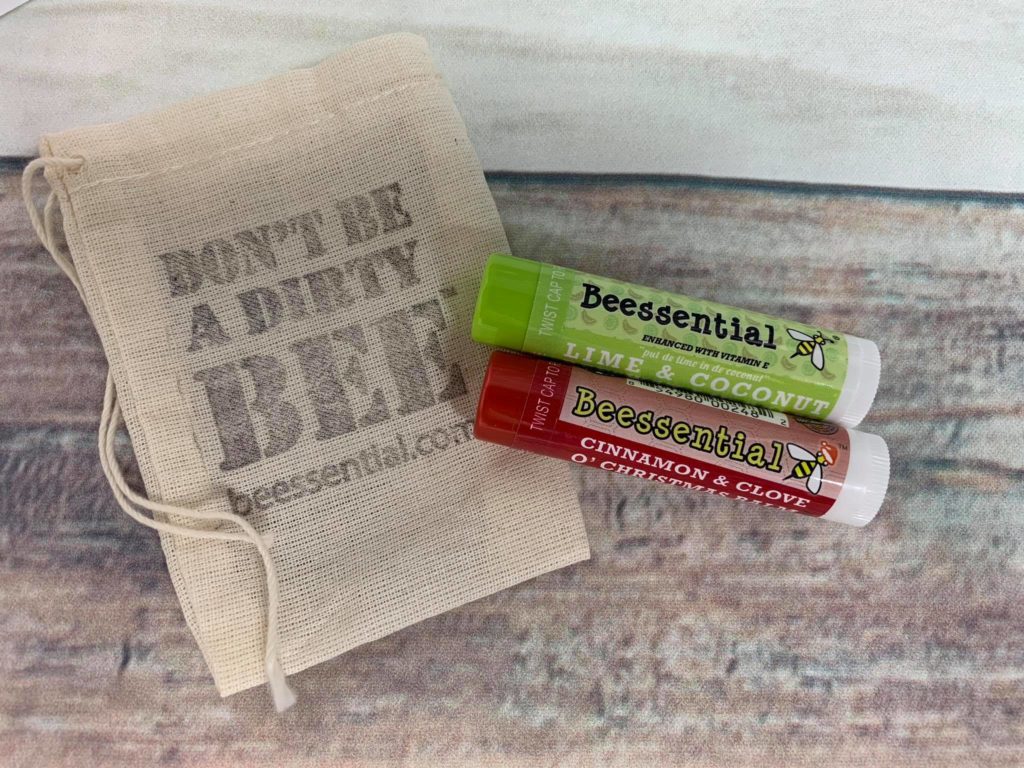 Just in Time for Christmas with Beessential Lip Balms2