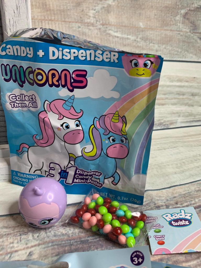 Unicorns Radz Twist Candy Dispensers