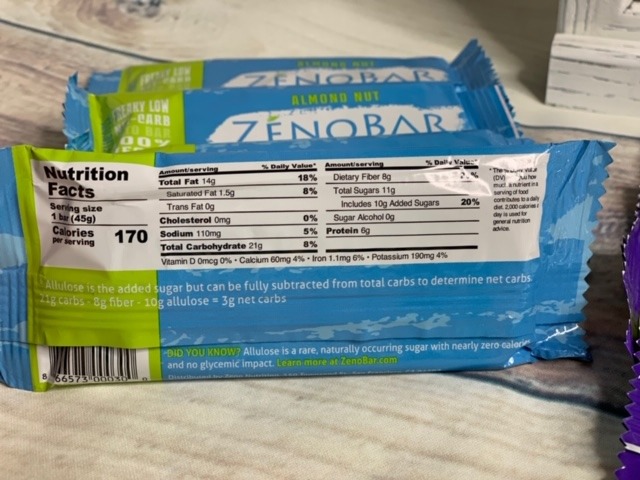 Good KETO Snack Try 12-BAR VARIETY BOX of Zeno Bars4