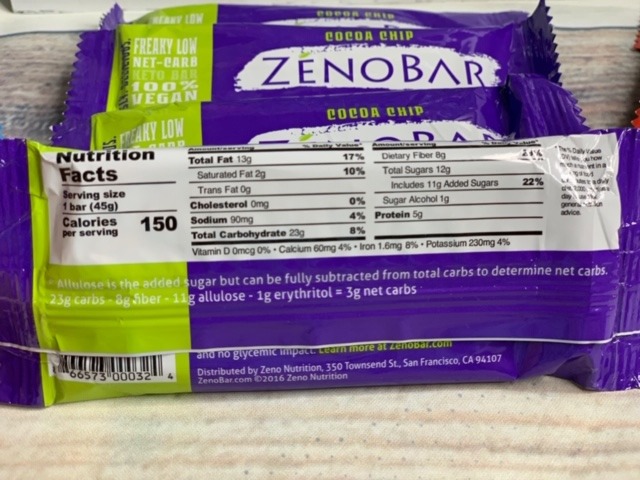 Good KETO Snack Try 12-BAR VARIETY BOX of Zeno Bars5