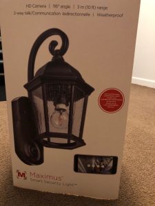 Maximus Smart Security Light – Coach2