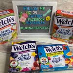 Welch’s Fruit Snacks, the perfect lunch box snack, a great back to school snacks