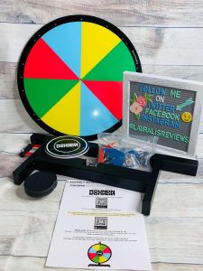 Reversible Round 'N Round Prize Wheel is 2 prize wheels in one!